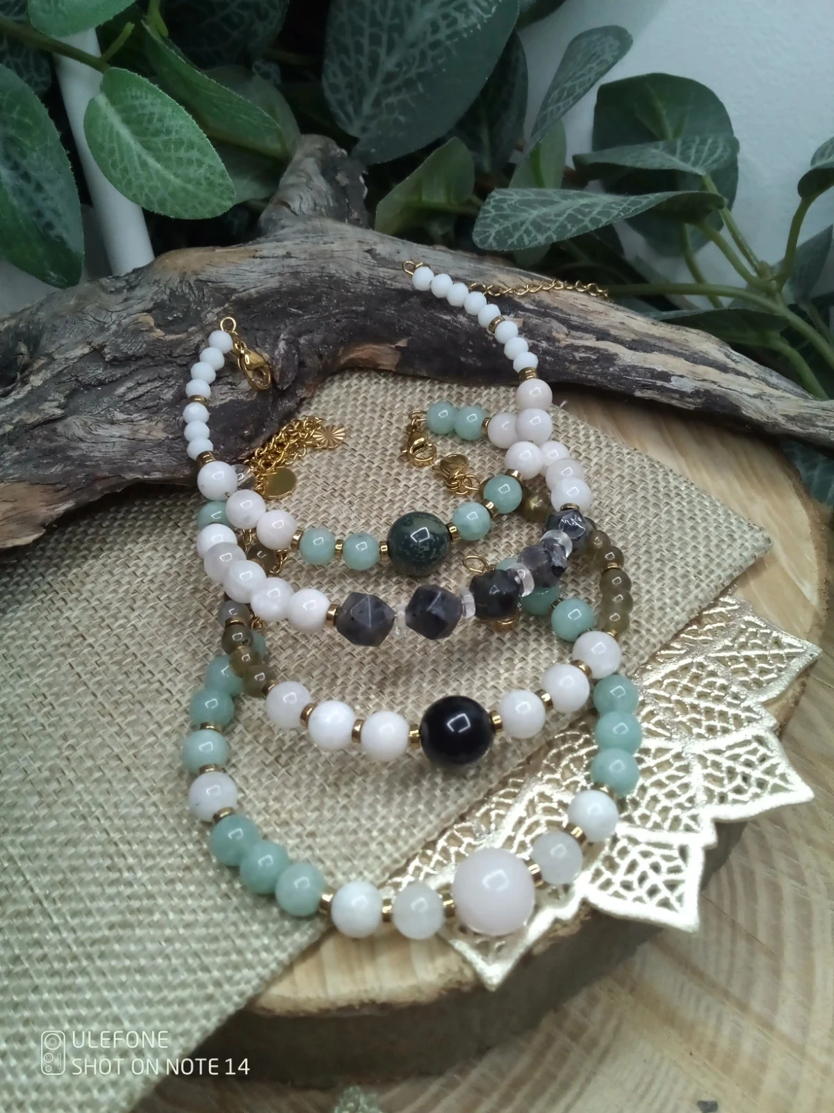 Bracelet protection pierres naturelles – photo 2